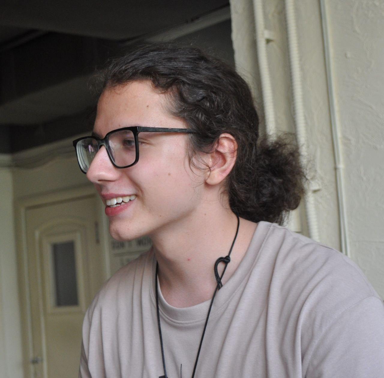 A picture of me smiling